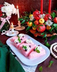  کرم چیز توتفرنگی 