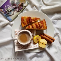 کیک سیب و دارچین