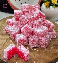 باسلوق ژله ای دورنگ