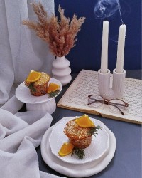 کاپ کیک پرتقالی