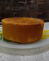 کیک اسفنجی ۵ تخم مرغی 