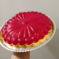 کیک یخچالی انار