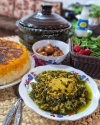 خورش سیر قلیه