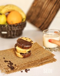 پای کیک دورنگ