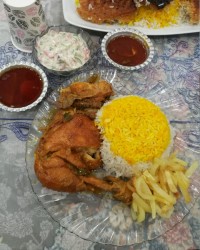 خورشت مرغ و هویج