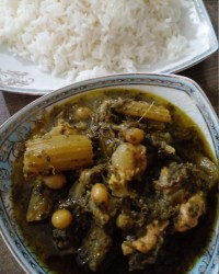 چلو خورشت کرفس.