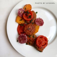 تاس کباب با گوشت چرخ کرده