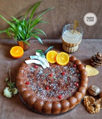 کیک خیس نسکافه ای