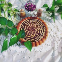 کیک نسکافه با سس نسکافه (کیک روز پدر)