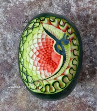 حکاکی هندوانه 