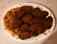 شامی کباب # جاتون سبز همراهان گرامی#