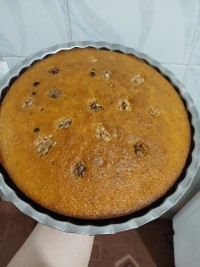 کیک هویچ گردو تقدیم نگاه زیبای شمادوستان عزیزم 
جاتون خالی کنارم 