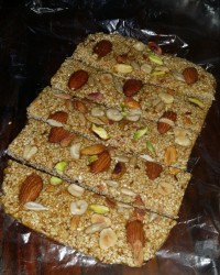 کنجد بار خوشمزه