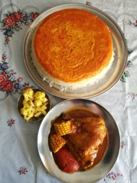 خورش مرغ با سس مخصوص