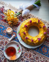 کوئیک میکس زعفرانی
