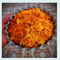 قیمه پلوی مخلوط
