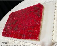 #کیک_ یخچالی _انار