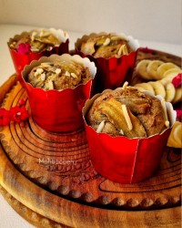 کیک موزی رژیمی