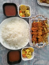 کباب مرغ چینی