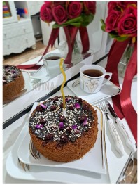 کیک شکلاتی آسان