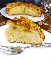 کیک ملکه بادام 