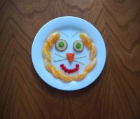 تزیین میوه کودک 