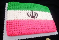 کیک پرچم ایران