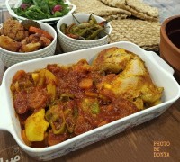 تاس کباب مرغ