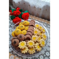 شیرینی سه آرد و کراکر ذرت