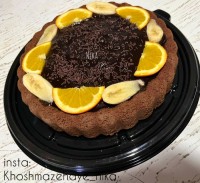 #کیک_ شکلاتی_ بی بی 