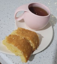 کیک کره ای پرتقالی فوری