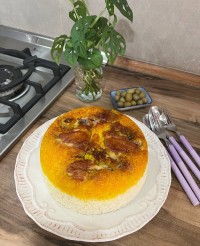 ته انداز مرغ زعفرونی