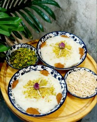 فرنی آرد برنج ❤️❤️