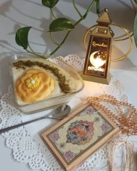 دسر محلبی وکرم کارامل