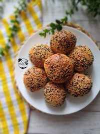 مینی برگر(نان شکم پر)