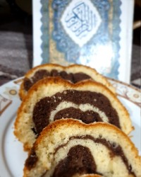 کیک ساده خانگی