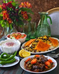 ته دیگ آرد