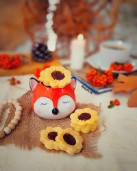 بیسکویت دو رنگ