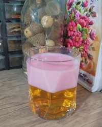 ژله پودینگ توت فرنگی