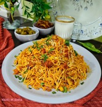 ماکارونی با عطر آویشن