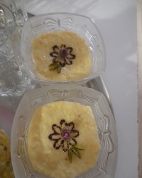 پودینگ خامه ای برنج