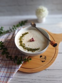 شیر برنج با خامه