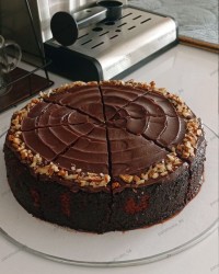 کیک خیس شکلاتی