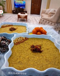 حلیم بادمجان بامرغ