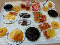 چلو قورمه سبزی خوزستانی