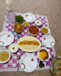 سفره ی افطار 