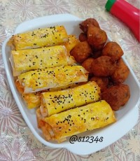 #بورک‌_قارچ‌_و_گوشت
 #پکوره