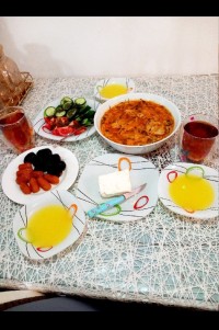 افطارِ ساده یِ ما