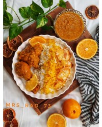خورش مرغ پرتقالی
