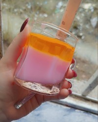 پودینگ توت فرنگی